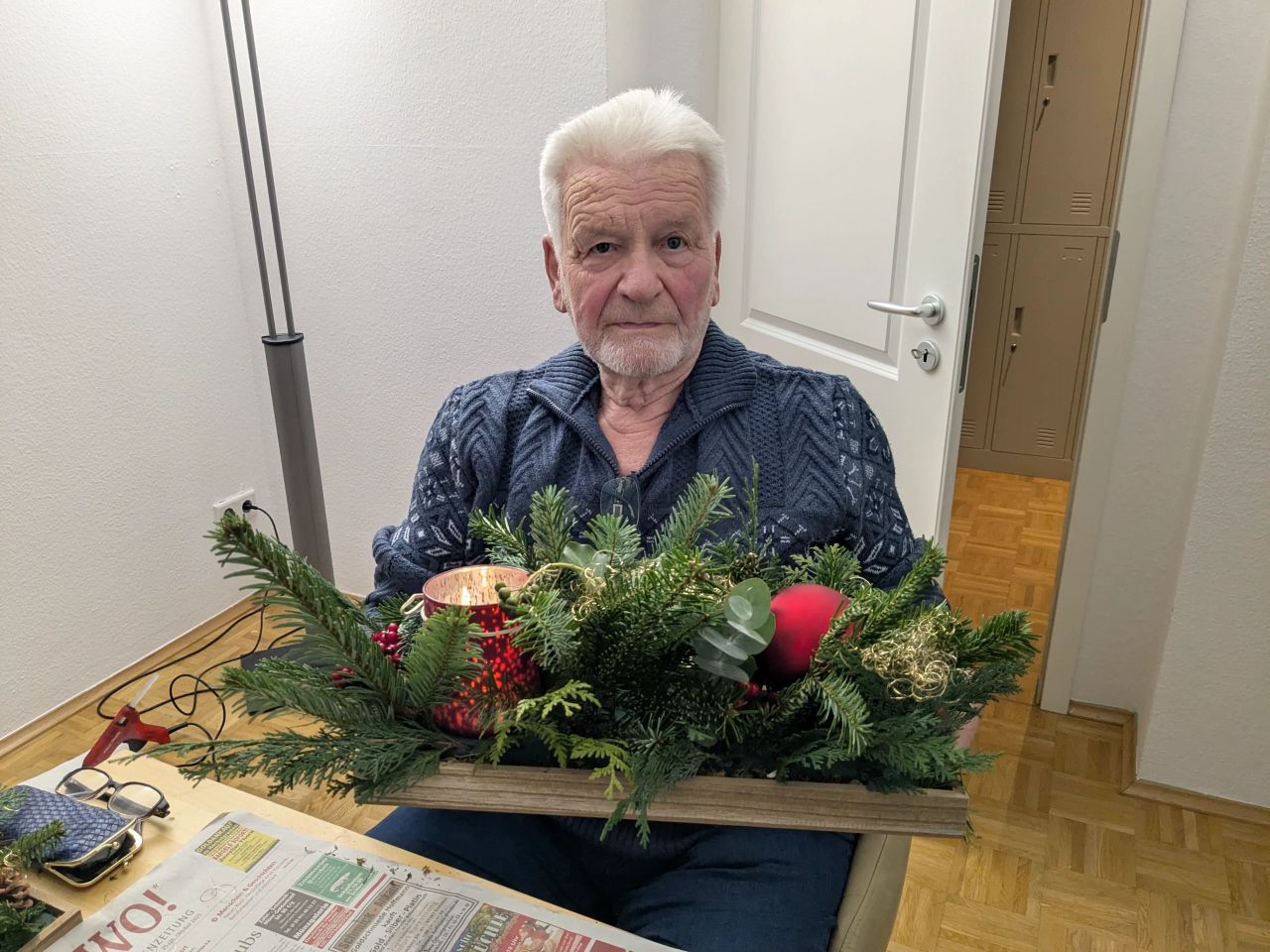 Adventsbasteln & Stollen-Genuss