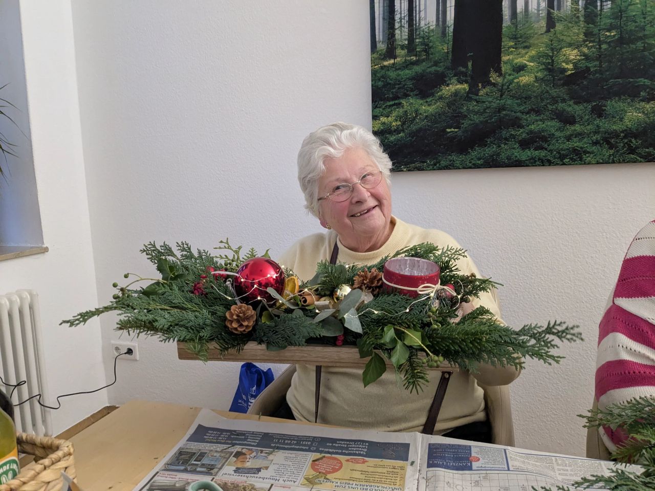 Adventsbasteln & Stollen-Genuss