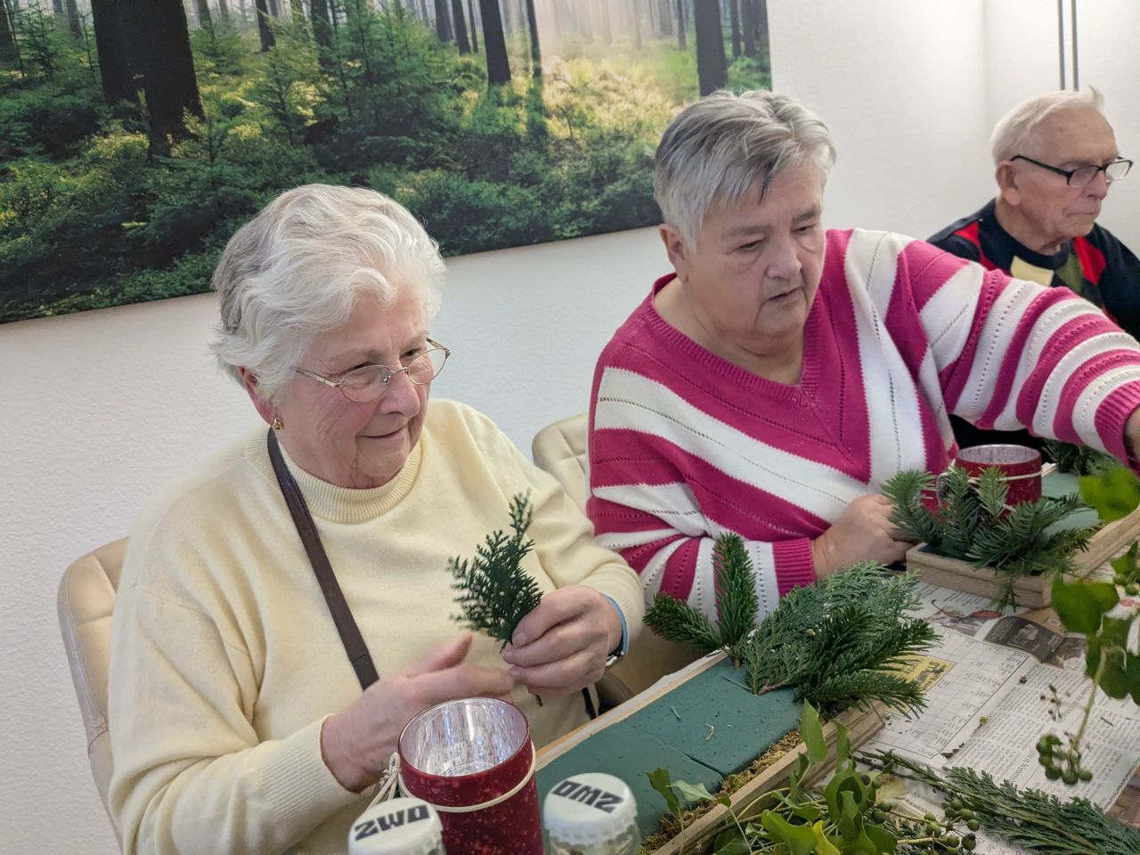 Adventsbasteln & Stollen-Genuss