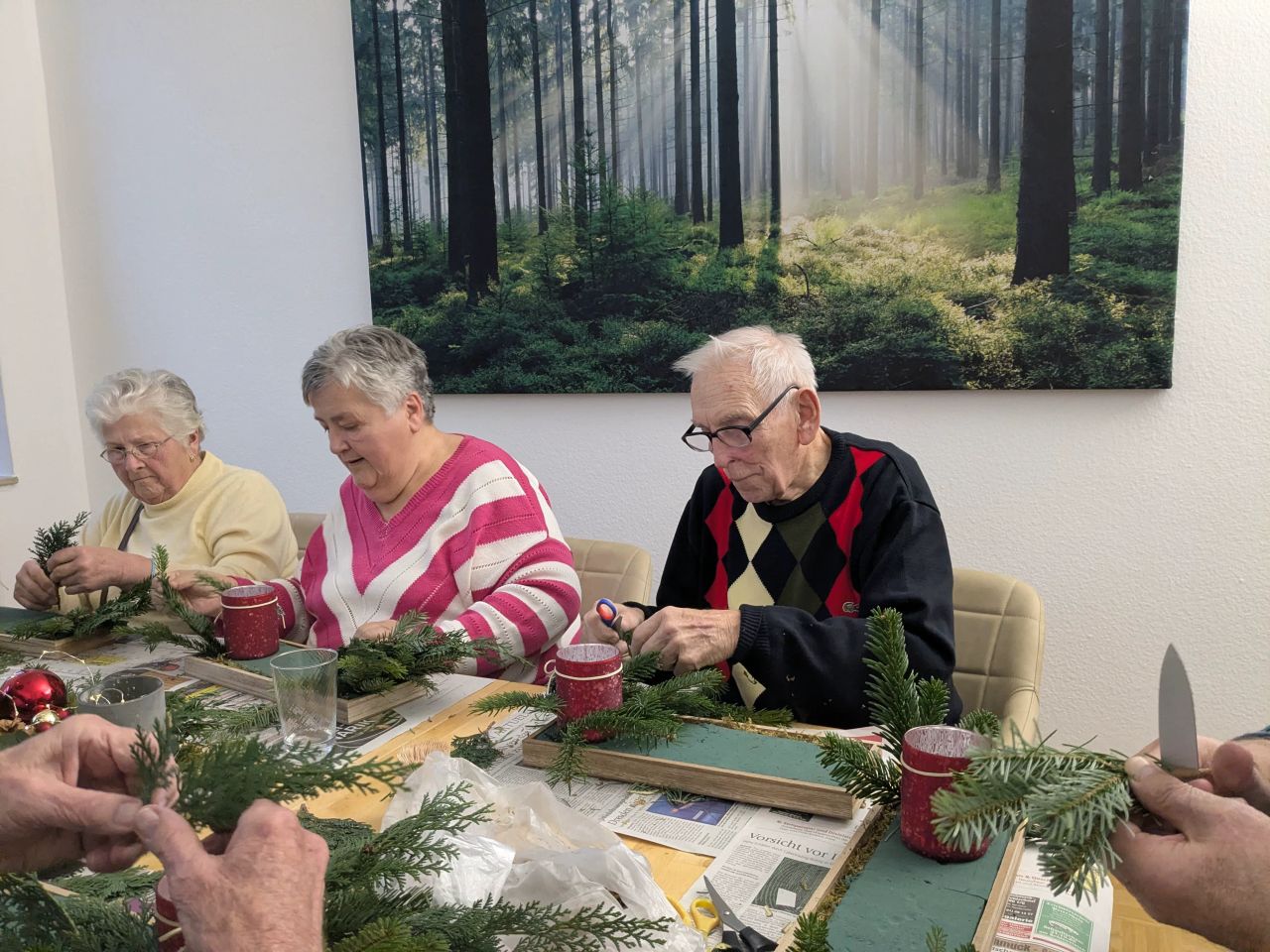 Adventsbasteln & Stollen-Genuss