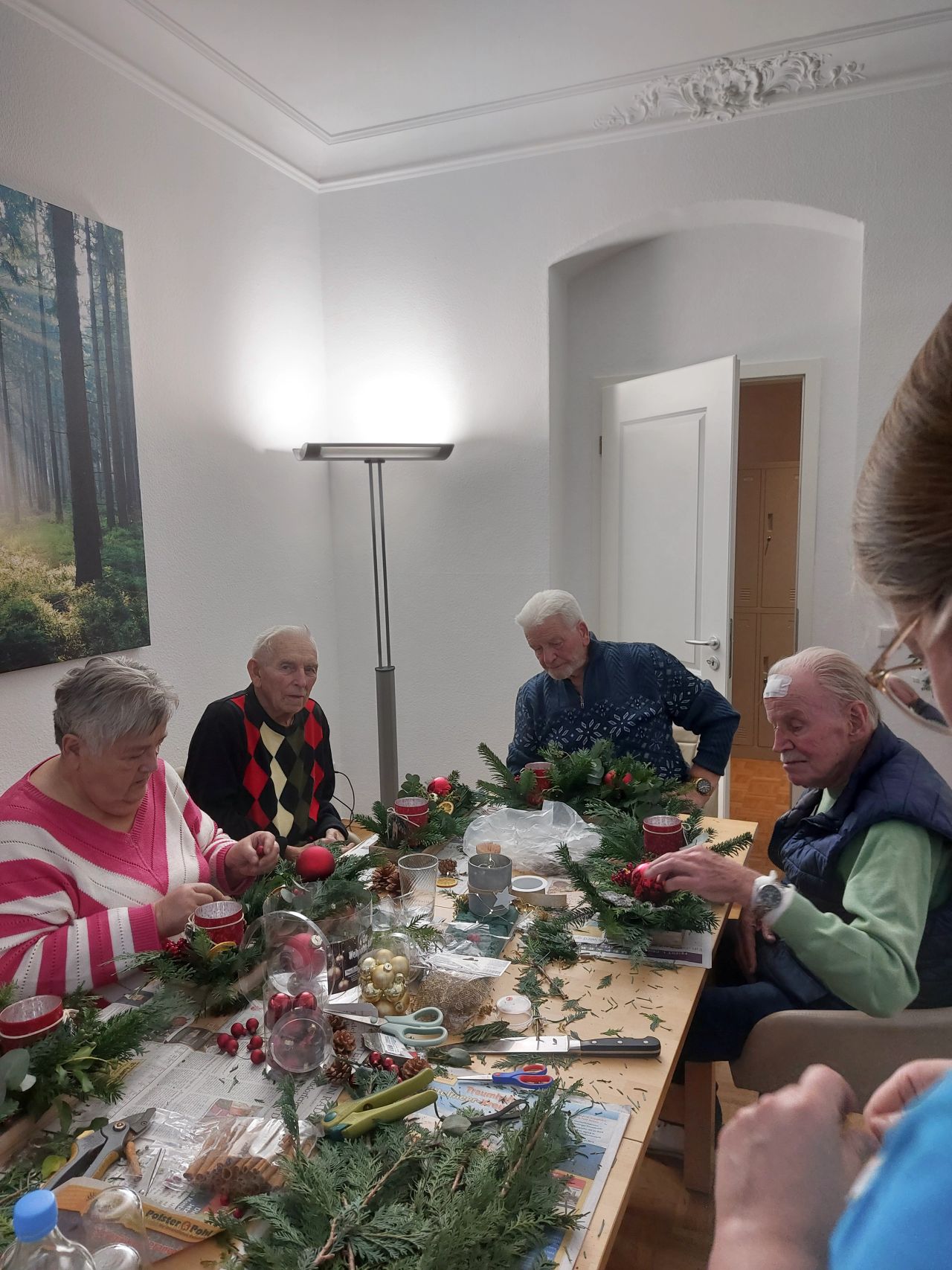 Adventsbasteln & Stollen-Genuss