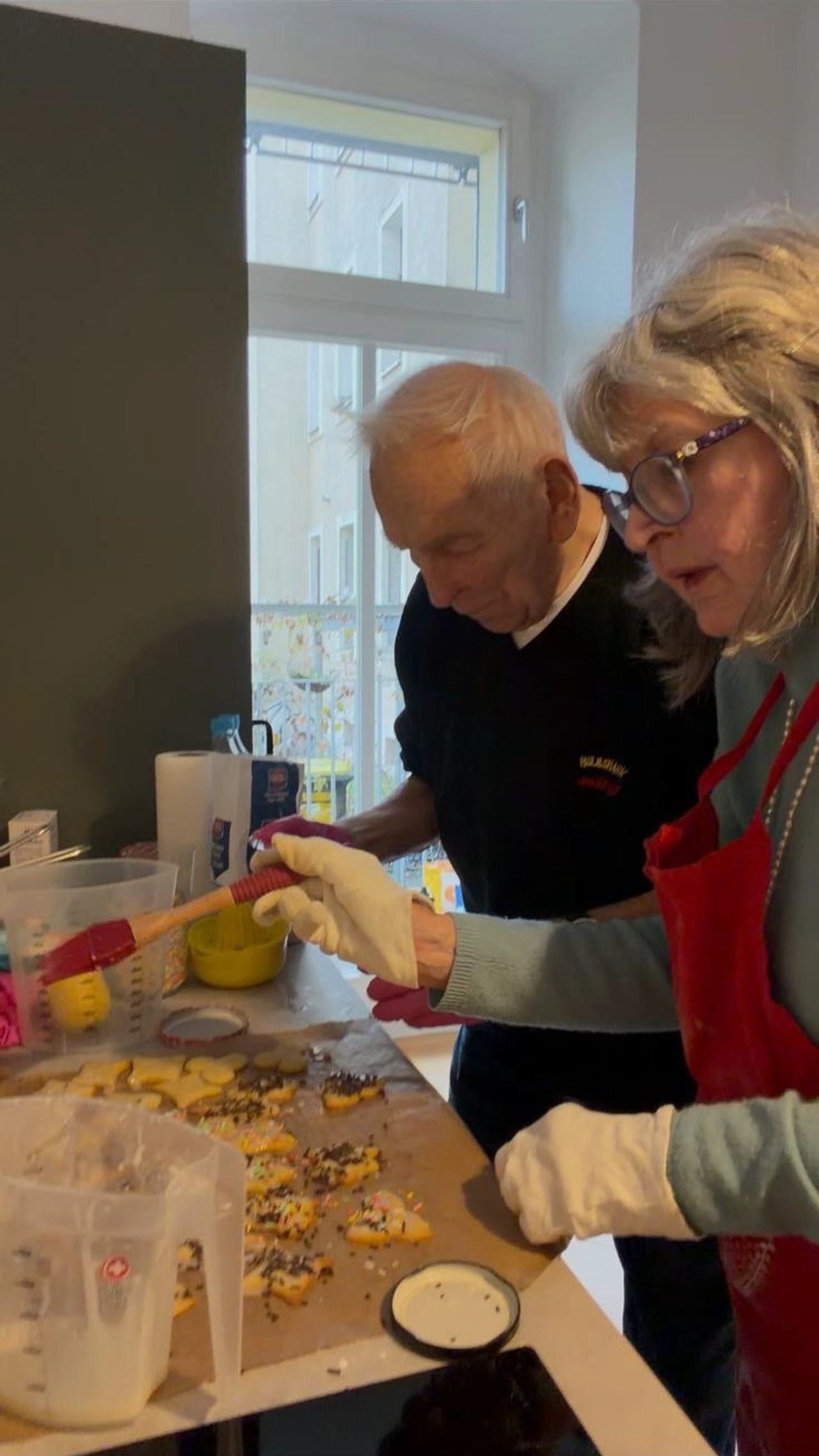 Gemeinsam Plätzchen backen