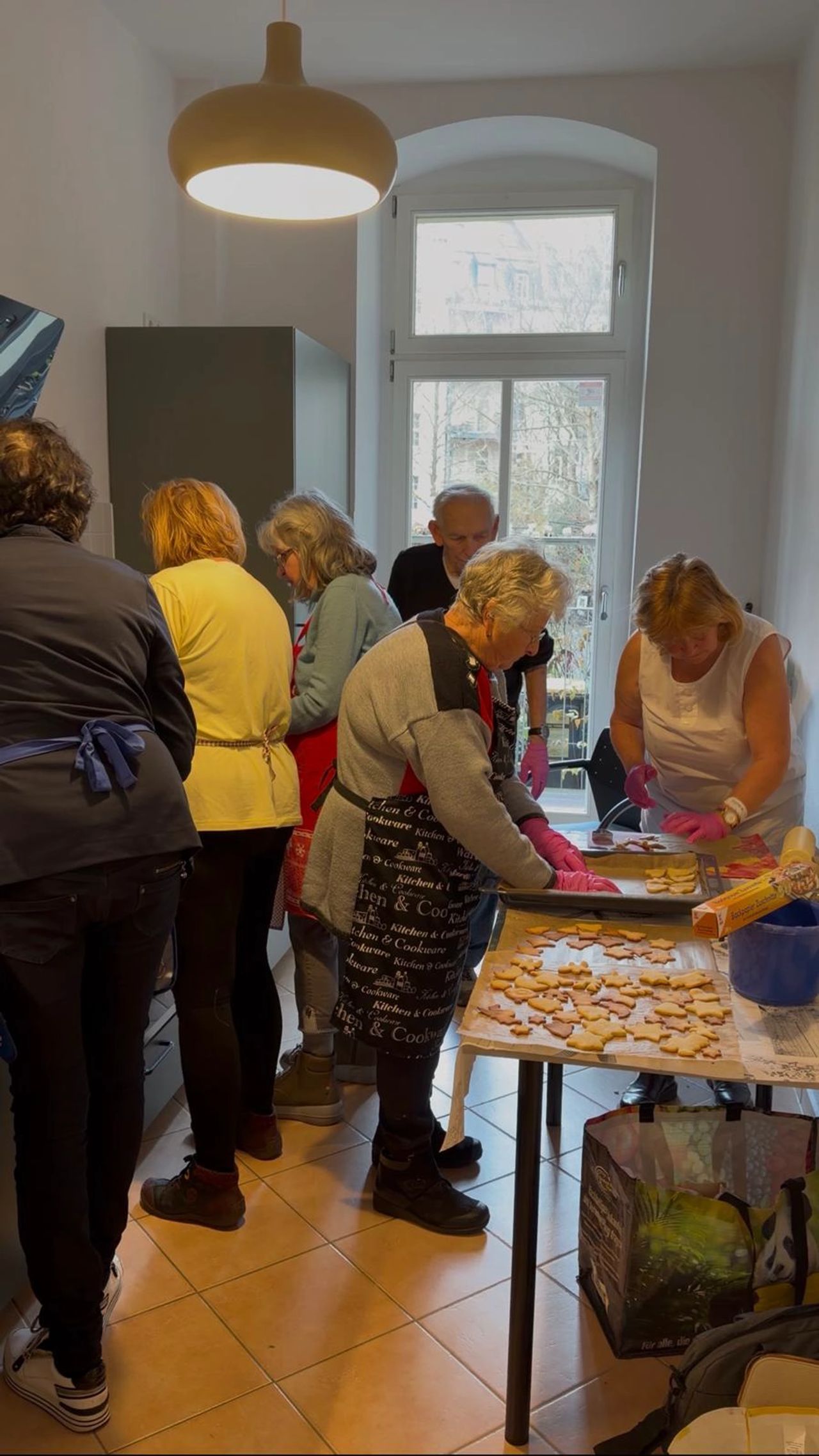 Gemeinsam Plätzchen backen