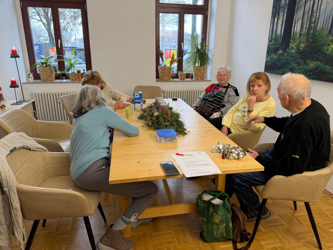 Gemeinsam Plätzchen backen