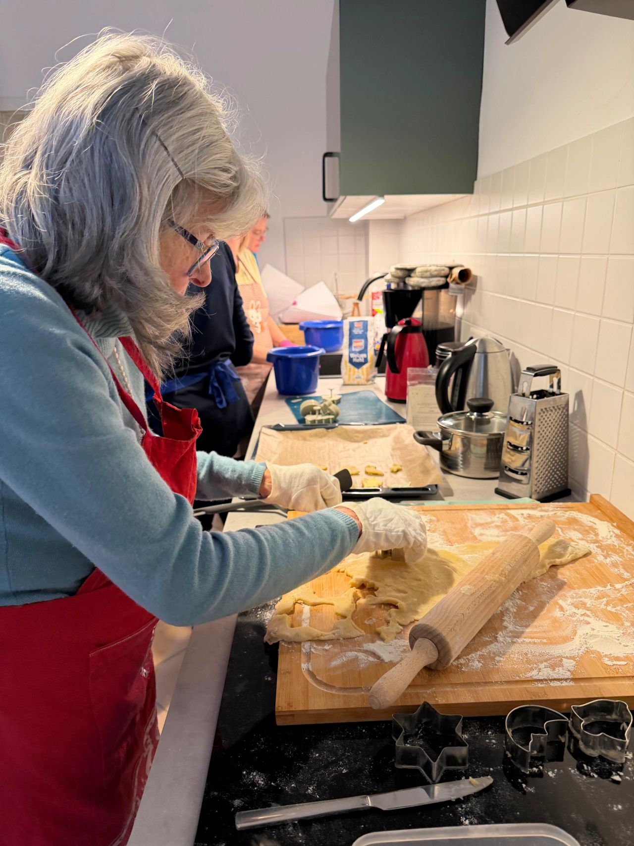 Gemeinsam Plätzchen backen 