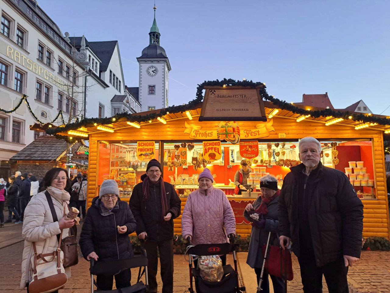 Ausflug zum Freiberger Christmarkt 