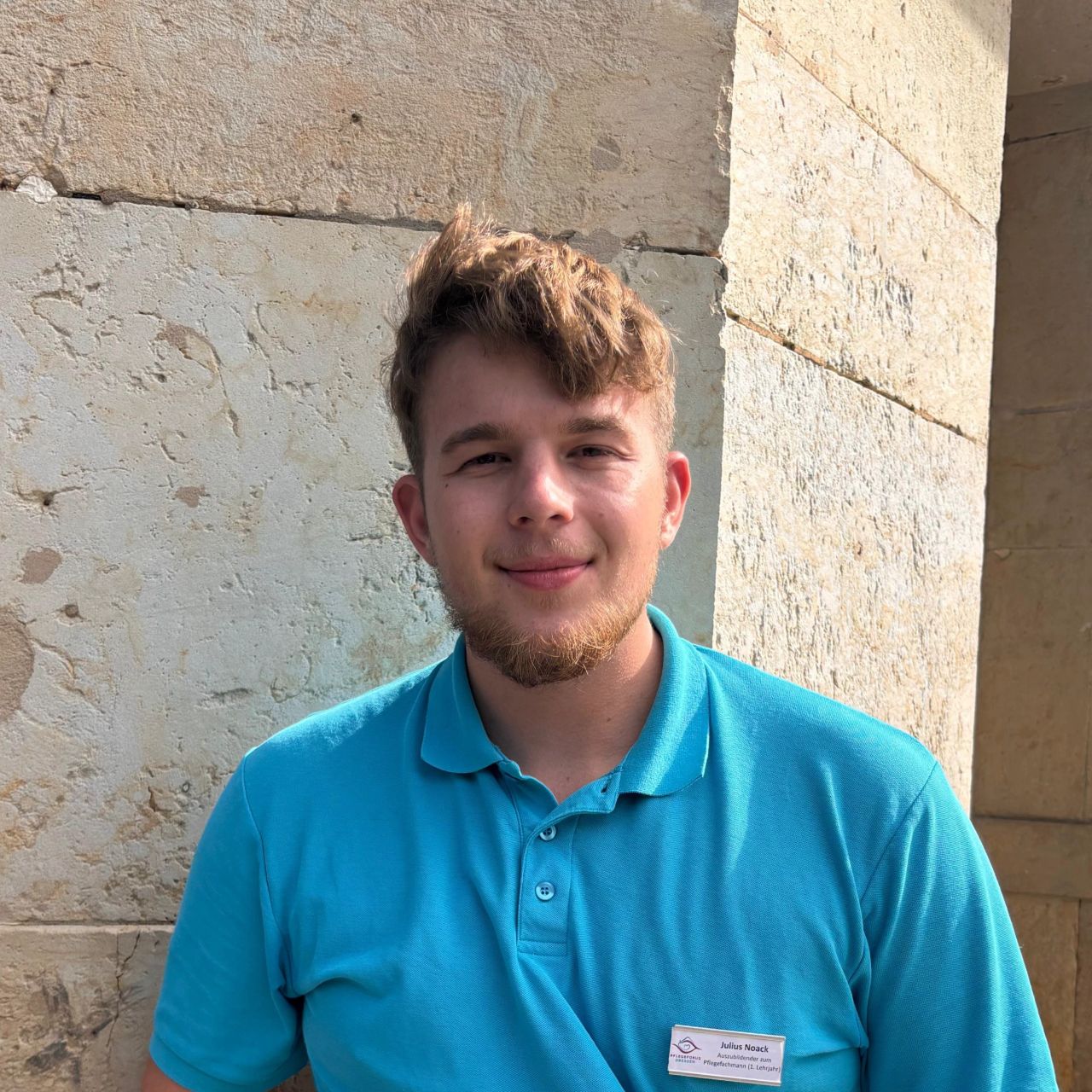 Julius Noack – Auszubildender Pflegefachkraft bei Pflegefokus Dresden GmbH