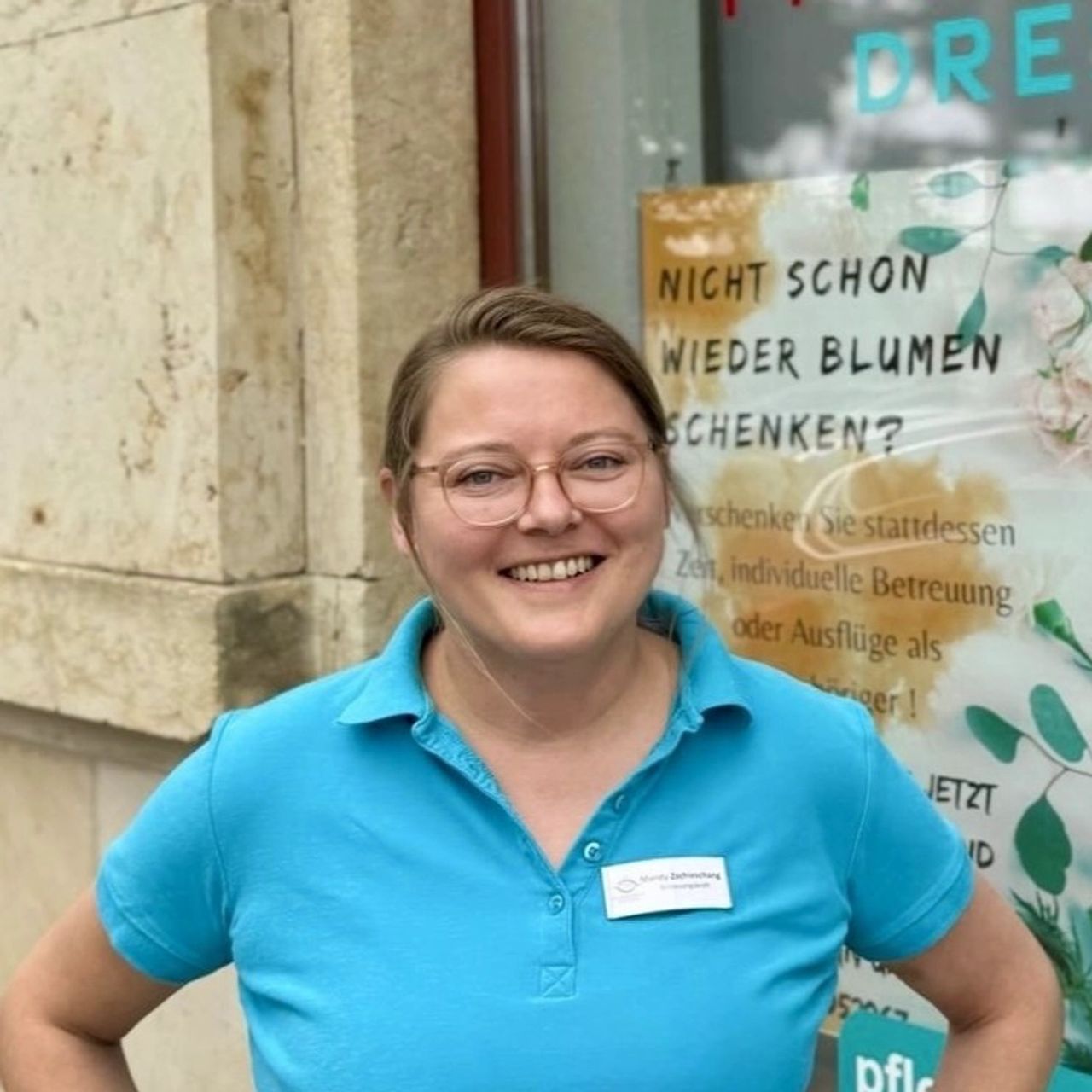 Mandy Zschieschang - Alltagsbegleiterin Mandy Zschieschang - Alltagsbegleiterin bei Pflegefokus Dresden GmbH